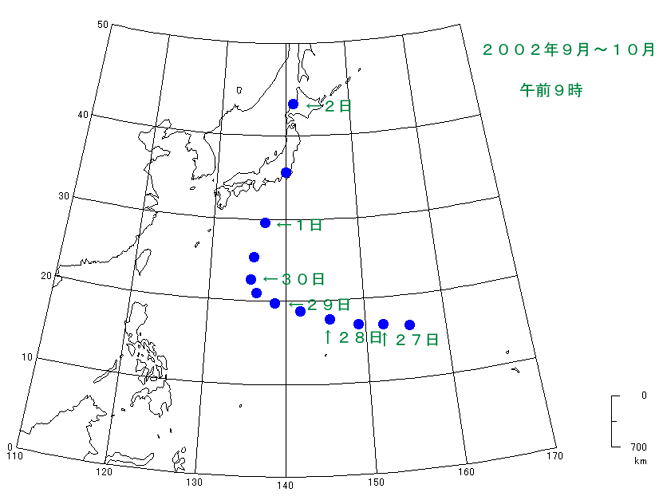 天気の変化