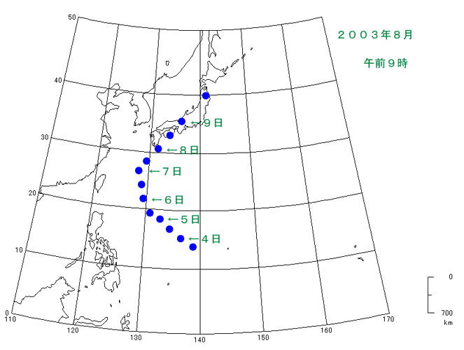 天気の変化