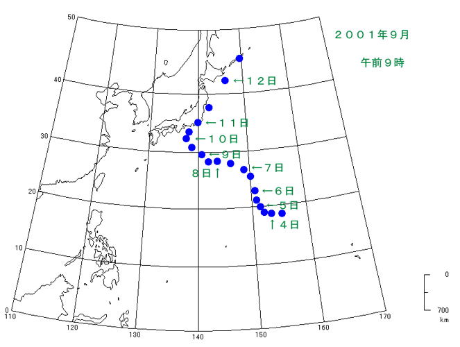 天気の変化