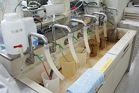 それぞれの水の検査